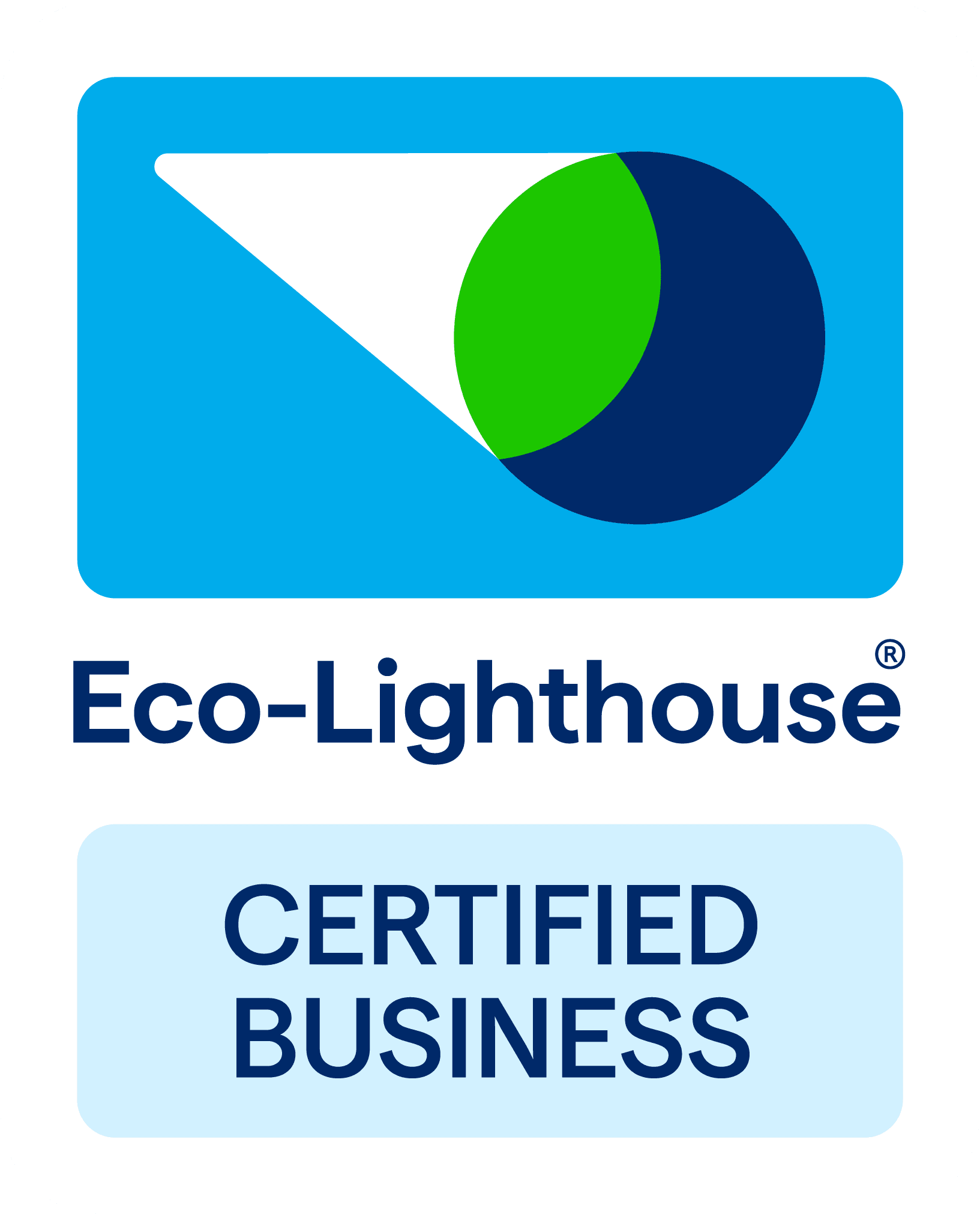 Badge di certificazione Eco-Lighthouse